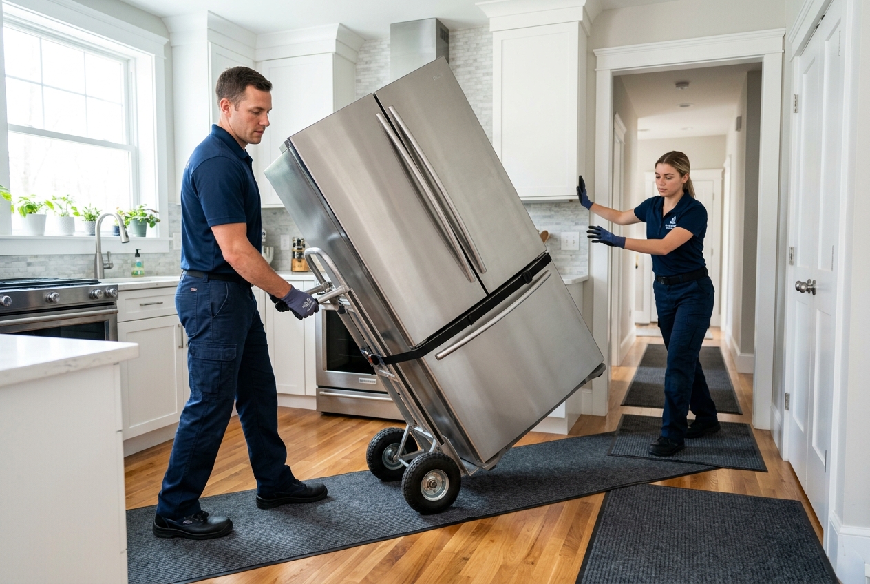 Real appliance removal and refrigerator hauling in Bakersfield, CA